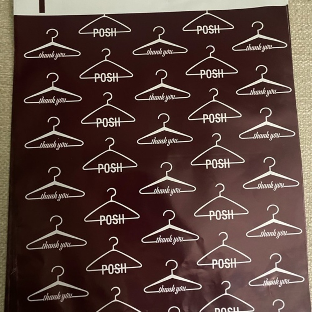 Posh Burgundy shipping mailers​